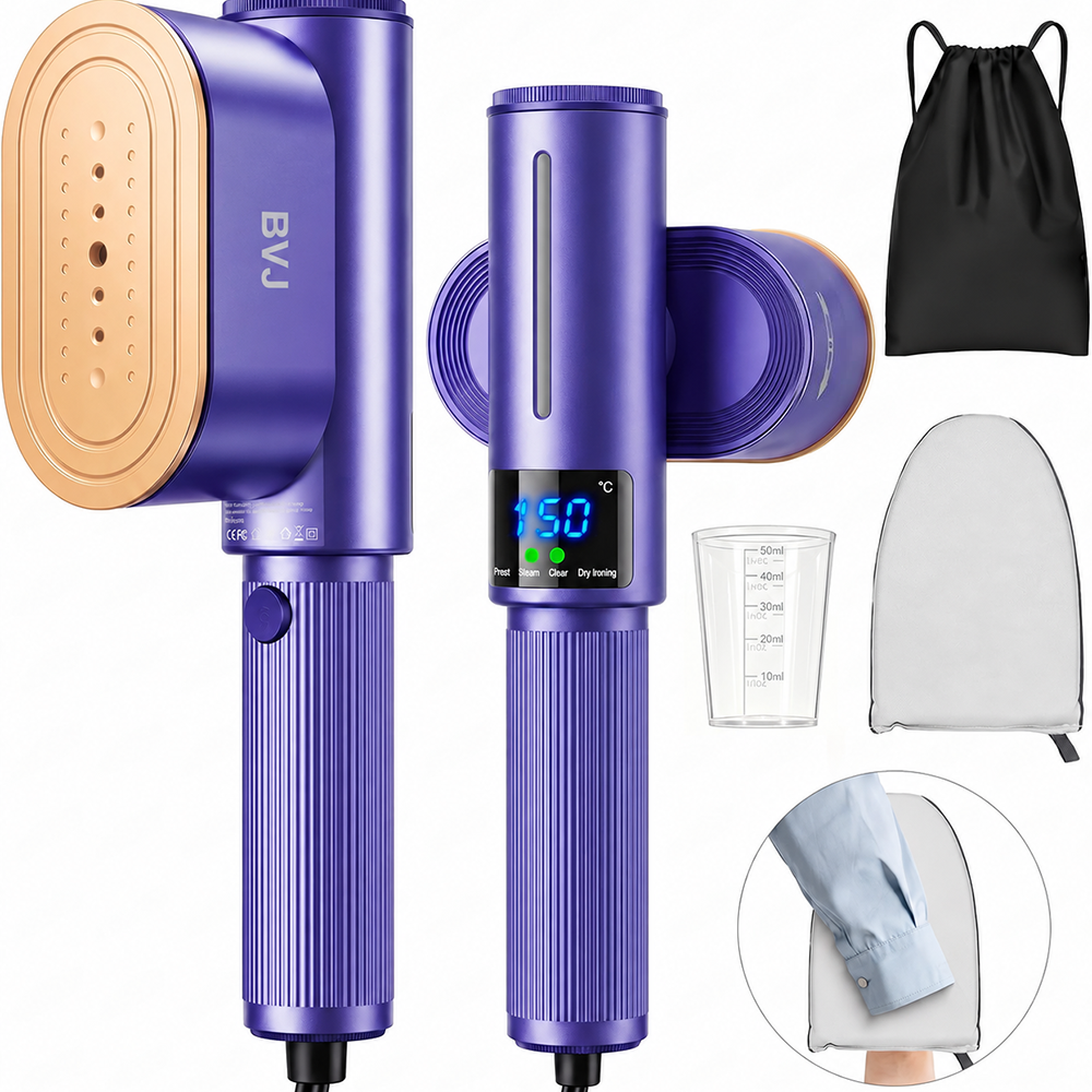 ๐ฅ ๐ณ๐จ๐บ๐ป ๐ซ๐จ๐ ๐บ๐จ๐ณ๐ฌ-๐๐% ๐ถ๐ญ๐ญ ๐ 1200W 2-in-1 Handheld Garment Steamer & Iron โ Fast Heat-Up, Portable Travel Steamer
