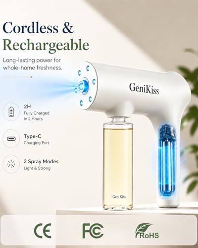 GeniKiss Bio-Enzyme Deodorizer & Fine-Mist Sprayer