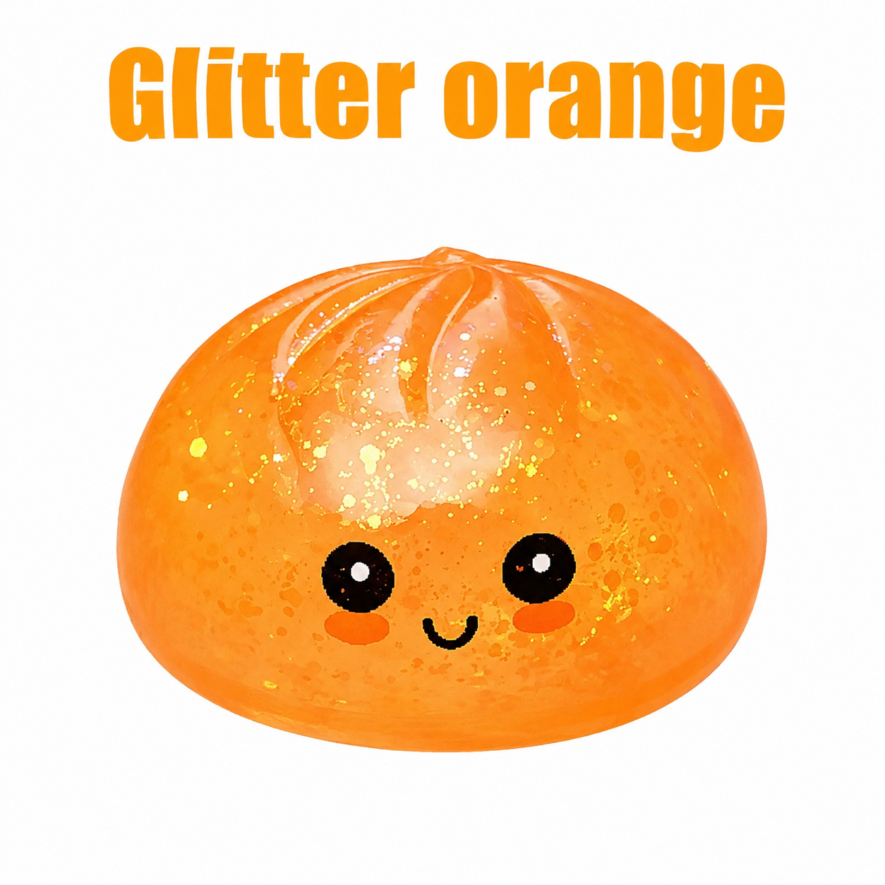 🌈 Sparkling Halloween Ghost Squeeze Toy | Soft Stress-Relief Toy | Portable Hand-Held Stress Reliever